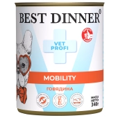 Консервы Best Dinner Vet Profi Exclusive Mobility для собак для опорно-двигательного...