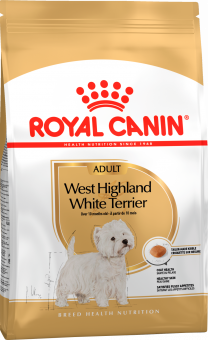 Корм Royal Canin West Highland White Terrier Adult для собак породы Вест хайленд уайт терьер