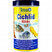 Корм TetraCichlid Sticks основной для цихлид и других крупных рыб в форме палочек