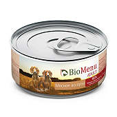 Банки BioMenu adult для собак мясное ассорти Банки BioMenu adult для собак мясное ассорти