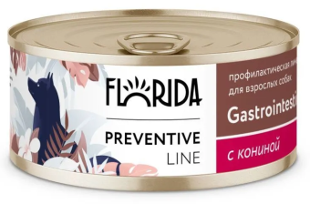 Консервы Florida Gastrointestinal для собак при расстройствах пищеварения с телятиной