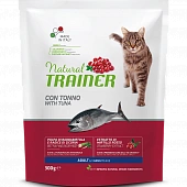 Сухой Корм Natural Trainer Cat Adult Tuna для взрослых кошек с тунцом