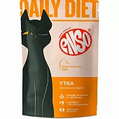 Паучи Enso Daily Diet для взрослых кошек с профилактикой МКБ кусочки в соусе с уткой Паучи Enso Daily Diet для взрослых кошек с профилактикой МКБ кусочки в соусе с уткой