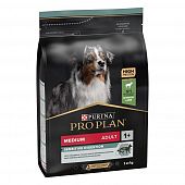 Сухой корм PRO PLAN® для взрослых собак средних пород с чувствительным пищеварением, с ягненком