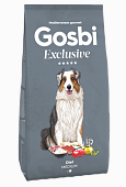 Сухой Корм Gosbi Exclusive Diet Medium низкозерновой для взрослых собак, склонных к избыточному весу