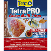 Корм TetraPro Color Crisps специальный для усиления окраски в форме чипсов