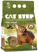 Наполнитель Cat Step Olive Original для кошек впитывающий