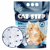 Наполнитель Cat Step Arctic Blue для кошек впитывающий силикагелевый Наполнитель Cat Step Arctic Blue для кошек впитывающий силикагелевый