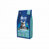 Сухой Корм Brit Premium Cat Sensitive для кошек с чувствительным пищеварением с ягнёнком