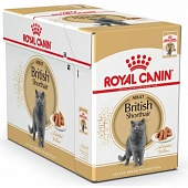 Паучи Royal Canin British Shorthair Adult для взрослых кошек породы Британская короткошерстная Паучи Royal Canin British Shorthair Adult для взрослых кошек породы Британская короткошерстная