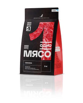 Корм Одно Мясо для взрослых собак всех пород со свининой