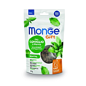 Лакомство Monge Gift Dental для кошек "Хрустящие подушечки с начинкой" с...
