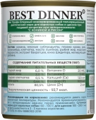 Консервы Best Dinner Vet Profi Exclusive Hypoallergenic для собак при пищевой аллергии...
