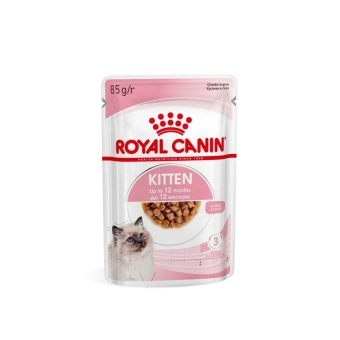 Консервированный корм для котят Royal Canin Kitten в возрасте до 12 месяцев в соусе