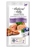 Лакомство Pettric Cherie крем-суп для кошек с тунцом, лососем и черникой