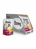 Паучи Karmy Adult Cat для взрослых кошек и котов с курицей в соусе Паучи Karmy Adult Cat для взрослых кошек и котов с курицей в соусе