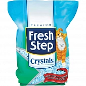 Силикагелевый наполнитель Fresh Step Crystals для кошачьего туалета