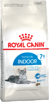 Royal Canin Indoor 7+ корм сухой сбалансированный для стареющих кошек, живущих в помещении