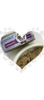 Банки Best Dinner Exclusive Urinary для собак с профилактикой мочекаменной болезни с говядиной и картофелем