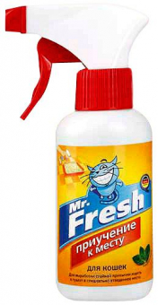 Спрей Mr. Fresh для приучения кошек к месту
