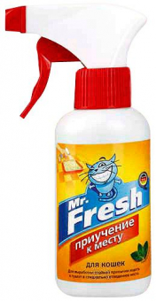 Спрей Mr. Fresh для приучения кошек к месту