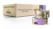 Банки Simon для взрослых кошек паштет с индейкой и тыквой