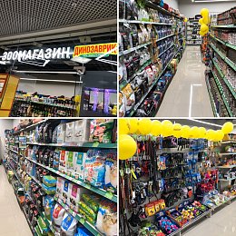 Новый зоомагазин Динозаврик!