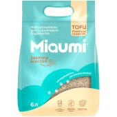 Наполнитель Miaumi Tofu Jasmine Scented комкующийся тофу с тонким ароматом жасмина