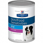 Консервы Hill's Prescription Diet D/D для собак с уткой. При пищевой непереносимости и аллергии