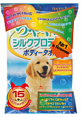 Шампуневые полотенца Japan Premium Pet для экспресс-купания без воды для крупных пород собак