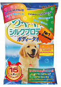 Шампуневые полотенца Japan Premium Pet для экспресс-купания без воды для крупных пород собак Шампуневые полотенца Japan Premium Pet для экспресс-купания без воды для крупных пород собак