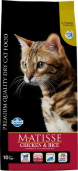 Корм Farmina Matisse Chiken&Rice для взрослых кошек с курицей и рисом