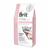 Корм Brit Veterinary Diet Hypoallergenic беззерновой гипоаллергенный для кошек