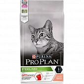 Сухой корм PRO PLAN® для стерилизованных кошек и кастрированных котов, для поддержания органов чувств, с лососем Сухой корм PRO PLAN® для стерилизованных кошек и кастрированных котов, для поддержания органов чувств, с лососем
