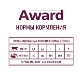 Банки Award для котят с начала прикорма до 4 месяцев и кормящих кошек паштет из индейки