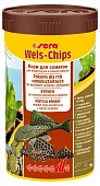 Корм Sera Wels Chips чипсы для всех сомиков