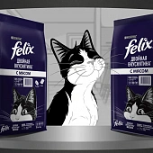 Сухой корм Felix® Двойная Вкуснятина® для взрослых кошек, с мясом, Пакет Сухой корм Felix® Двойная Вкуснятина® для взрослых кошек, с мясом, Пакет