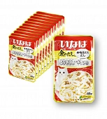 Паучи Inaba для кошек с куриным филе и говядиной Паучи Inaba для кошек с куриным филе и говядиной