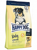 Сухой Корм Happy Dog Baby Lamb & Rice для щенков всех пород до 6 месяцев с ягненком и рисом