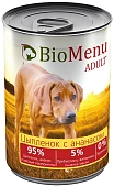 Банки BioMenu для собак цыпленок с ананасом Банки BioMenu для собак цыпленок с ананасом