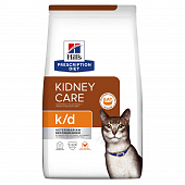 Сухой Корм Hill's Prescription Diet K/D для кошек. Поддержание здоровья почек