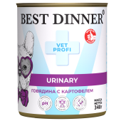 Банки Best Dinner Exclusive Urinary для собак с профилактикой мочекаменной болезни с...