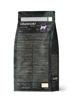 Корм Grandorf Cat Lamb Large свежее мясо Ягненок с бататом для взрослых кошек крупных пород