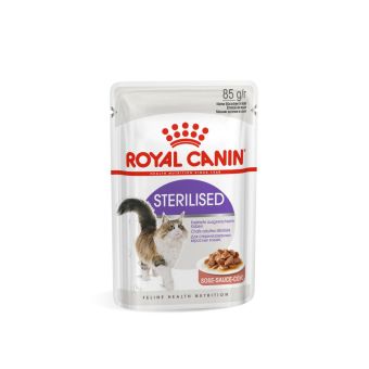 Корм для стерилизованных взрослых кошек Royal Canin Sterilised Корм консервированный , соус