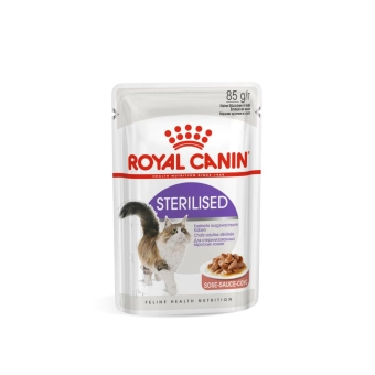 Корм для стерилизованных взрослых кошек Royal Canin Sterilised Корм консервированный , соус