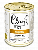 Корм Clan Vet Hepatic для собак с профилактикой болезней печени