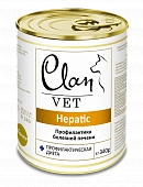 Корм Clan Vet Hepatic для собак с профилактикой болезней печени