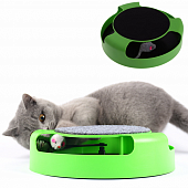 Интерактивная игрушка для кошек, трек с мышкой
