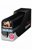 Ламистеры Alphapet Superpremium Steril для стерилизованных кошек с анчоусами и креветками Ламистеры Alphapet Superpremium Steril для стерилизованных кошек с анчоусами и креветками