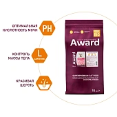 Корм Award Sterilized для стерилизованных кошек с индейкой и курицей с клюквой и...